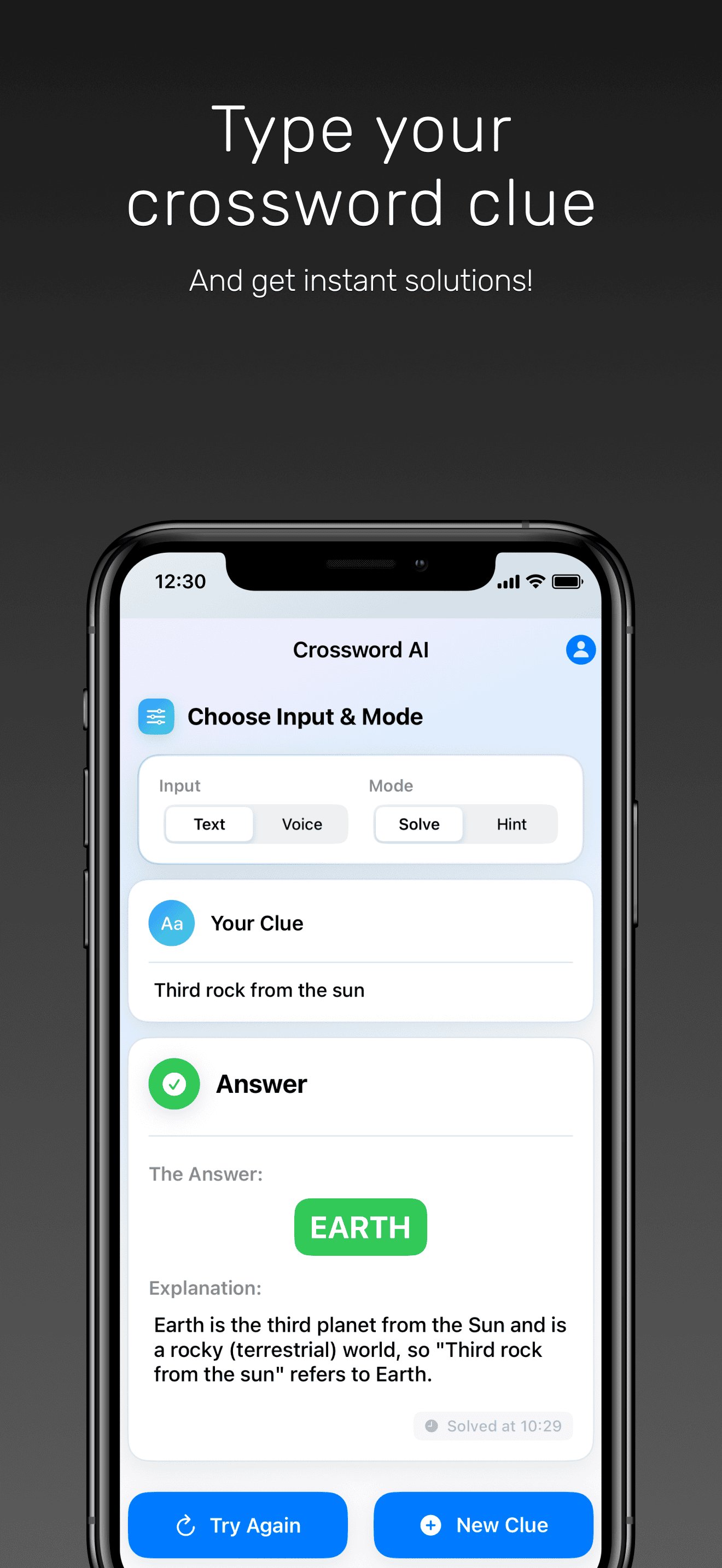 Crossy app screenshot