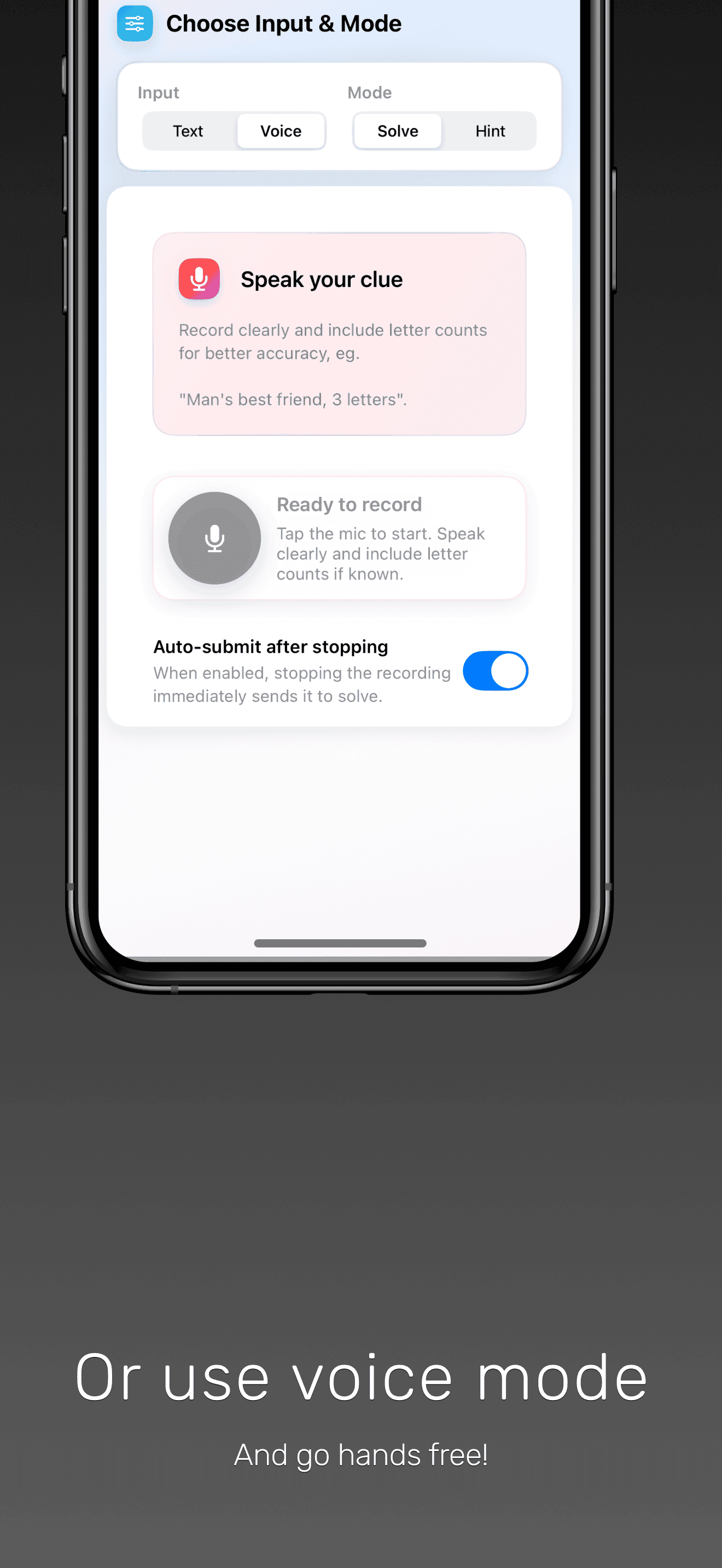 Screenshot 2: Pattern solver with blanks